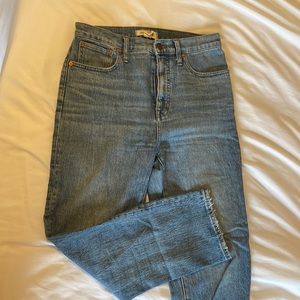 Madewell Classic Straight Jean
